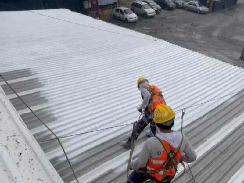 Impermeabilizacion de cubierta metalica