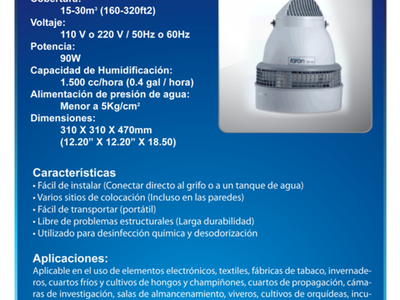 Humidificador Portátil HR-15