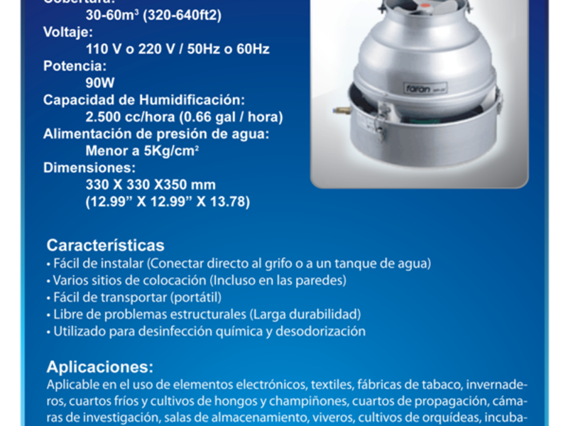 Humidificador Portátil HR-25