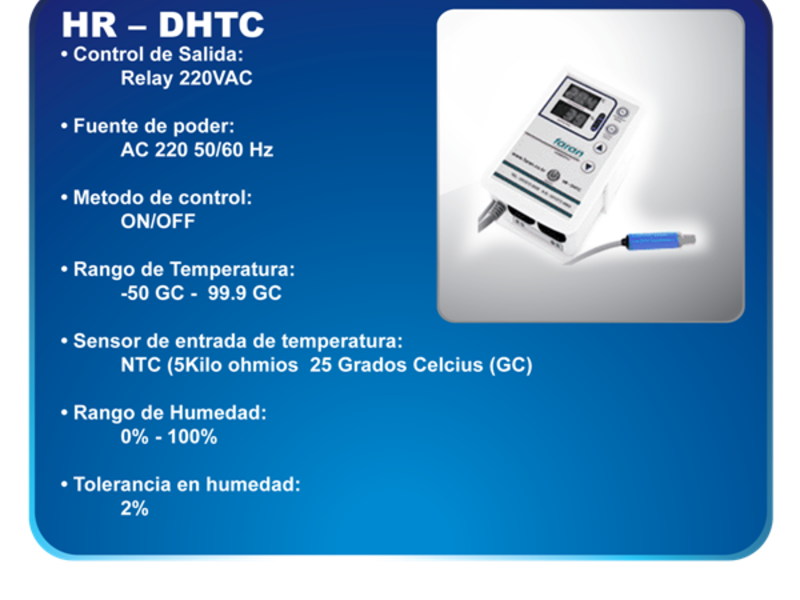 Humidificador Portátil HR-DHTC