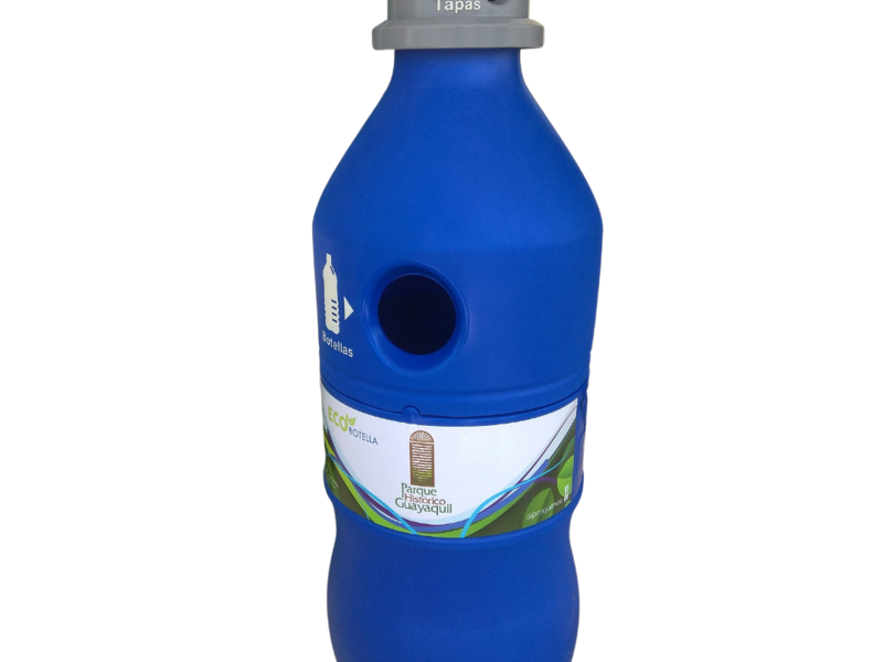 Eco Botella 153 lts para reciclaje Proquimec