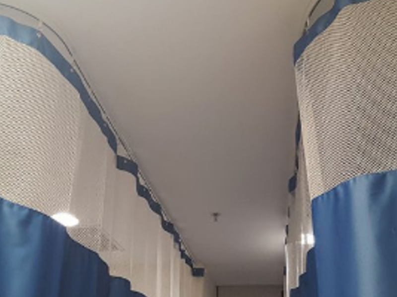 cortinas para hospital