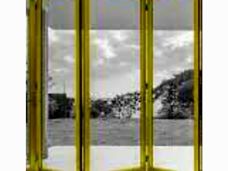 Puertas vidrio plegables