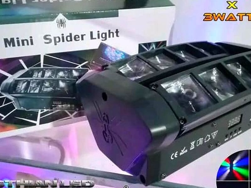 Luz Led Robótica Spider