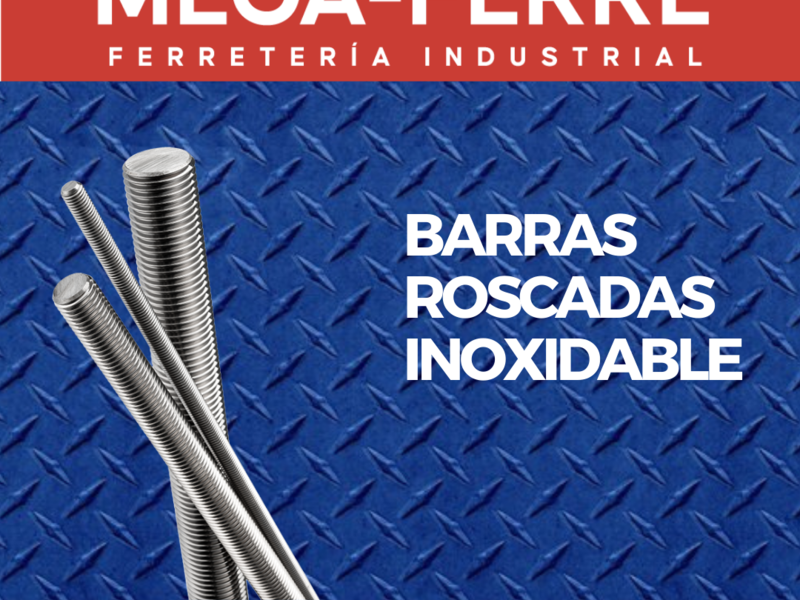 BARRAS ROSCADAS INOXIDABLE 