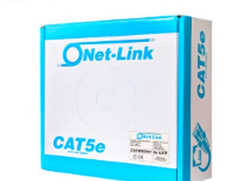 Cable CAT5e Net-Link 100% Cobre PVC Ecuador
