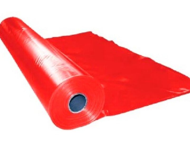 Rollo Plástico Rojo Ecuador