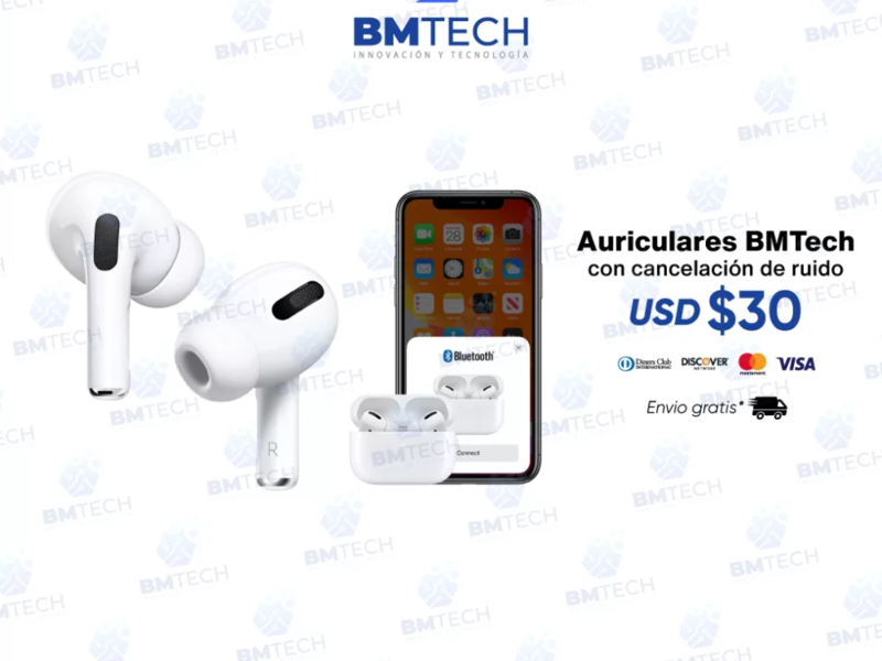 Auriculares Bluetooth BMTECH Ecuador